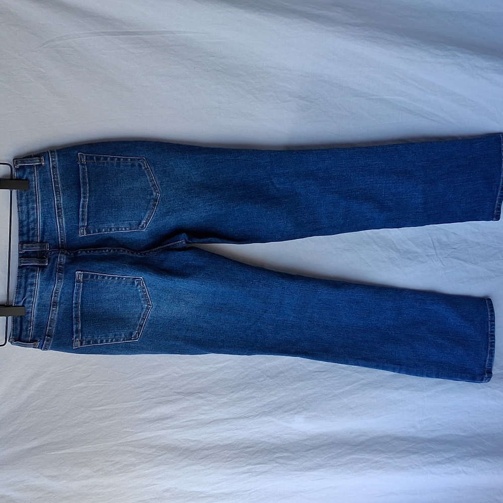Oat New York Women's Straight Leg Blue Jeans - Picture 8 of 14